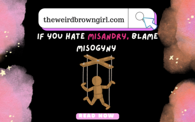 “If You Hate Misandry, Blame Misogyny”
